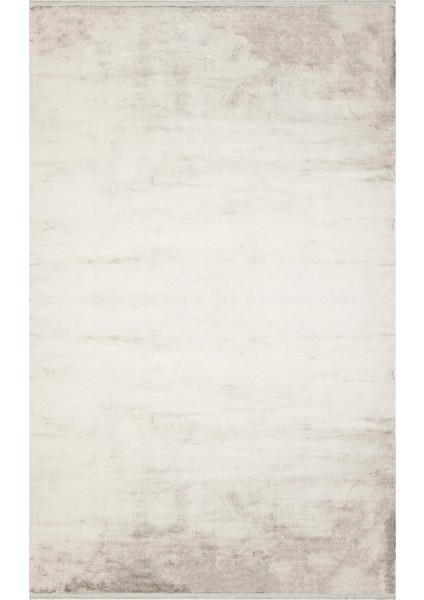 Khushi Modern Gümüş Viskon Dikdörtgen Modern Desenli Akrilik Hav Vermeyen Leke Tutmayan Kolay Temizlenen Yumuşak Makine Salon Yolluk Mutfak Halı