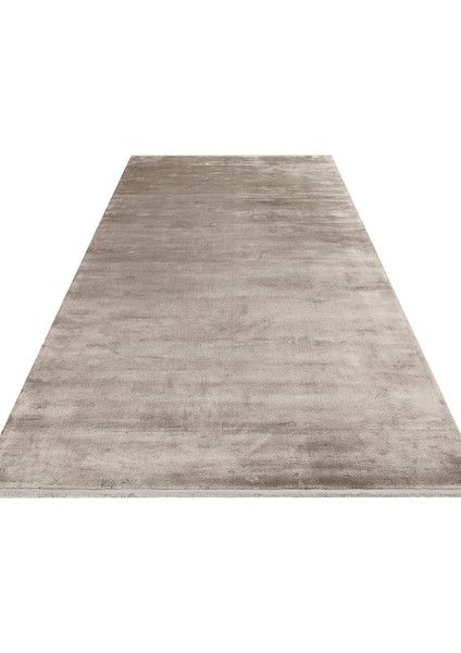 Khushi Modern Gümüş Viskon Dikdörtgen Modern Desenli Akrilik Hav Vermeyen Leke Tutmayan Kolay Temizlenen Yumuşak Makine Salon Yolluk Mutfak Halı