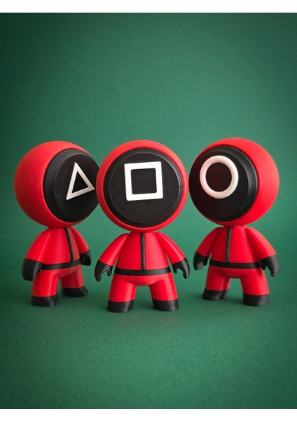 Squid Game Temalı 3 Adet Set Figür fiyatları