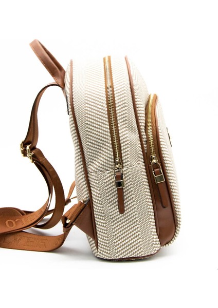 Silver & Polo Bej - Taba SP1062 Kadın Sırt Çantası modelleri