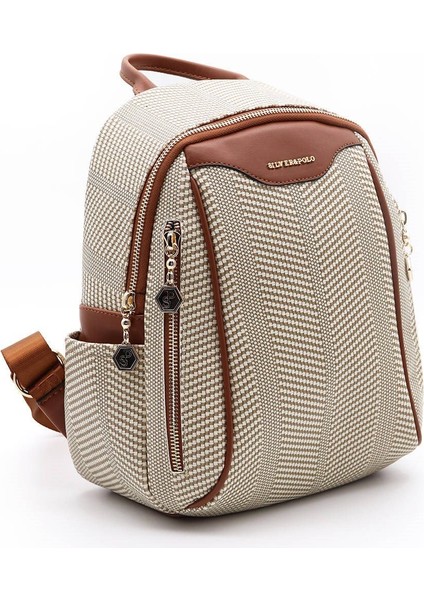 Silver & Polo Bej - Taba SP906 Kadın Sırt Çantası fiyatları