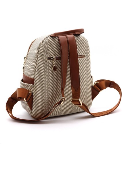 Silver & Polo Bej - Taba SP906 Kadın Sırt Çantası fırsatları