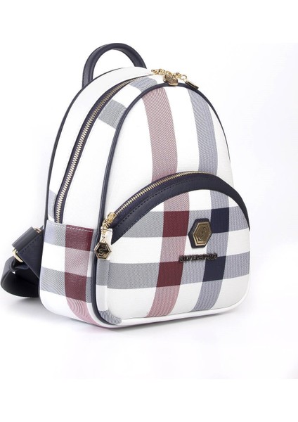 Silver & Polo Beyaz - Laci SP945 Kadın Sırt Çantası modelleri