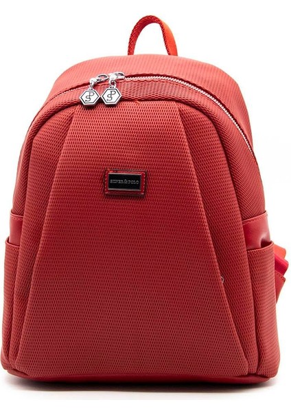 Silver & Polo Kırmızı - Kırmızı SP926 Kadın Sırt Çantası