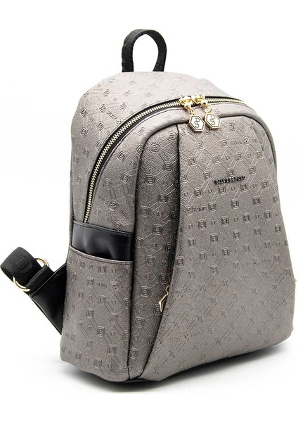 Silver & Polo Platin - Siyah SP926 Kadın Sırt Çantası modelleri