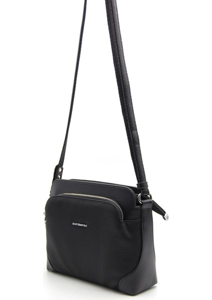 Silver & Polo Siyah - Siyah SP364 Kadın Çapraz Çanta fırsatları