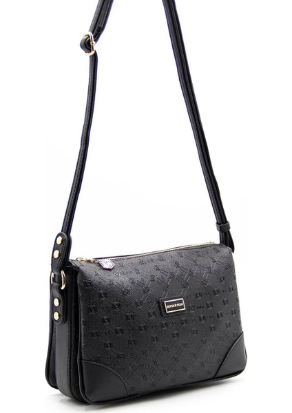 Silver & Polo Siyah - Siyah SP784 Kadın Çapraz Çanta fiyatları