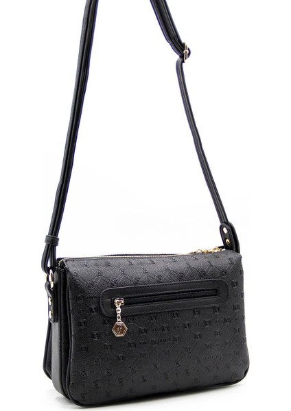 Silver & Polo Siyah - Siyah SP784 Kadın Çapraz Çanta fırsatları