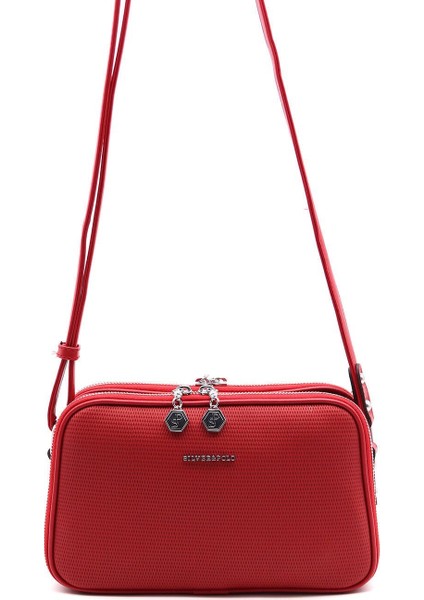 Silver & Polo Kırmızı - Kırmızı SP899 Kadın Çapraz Çanta