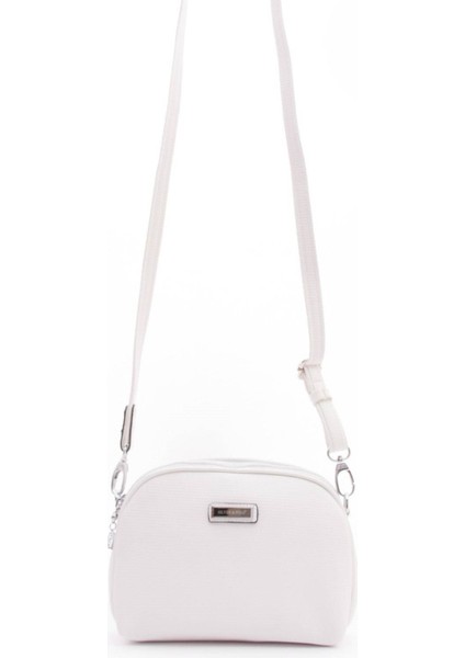 Silver & Polo Beyaz - Beyaz SP765 Kadın Çapraz Çanta