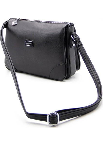 Silver & Polo Siyah - Siyah SP784 Kadın Çapraz Çanta indirimleri