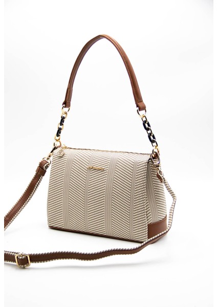 Silver & Polo Bej - Taba SP910 Kadın Çapraz Çanta indirimleri