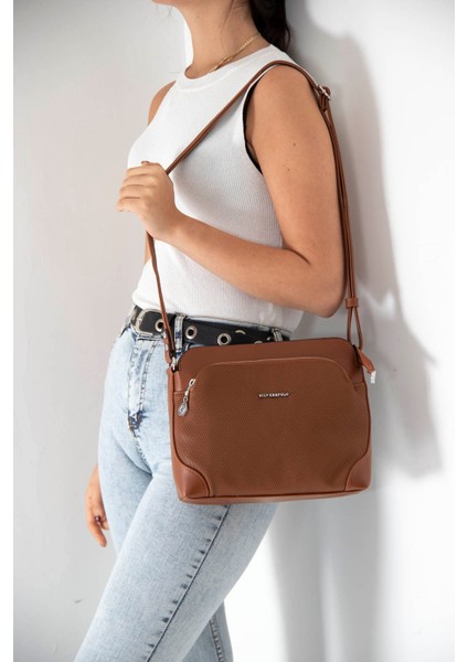 Silver & Polo Taba - Taba SP364 Kadın Çapraz Çanta
