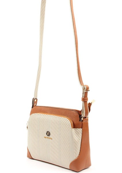 Silver & Polo Bej - Taba SP364 Kadın Çapraz Çanta fiyatları