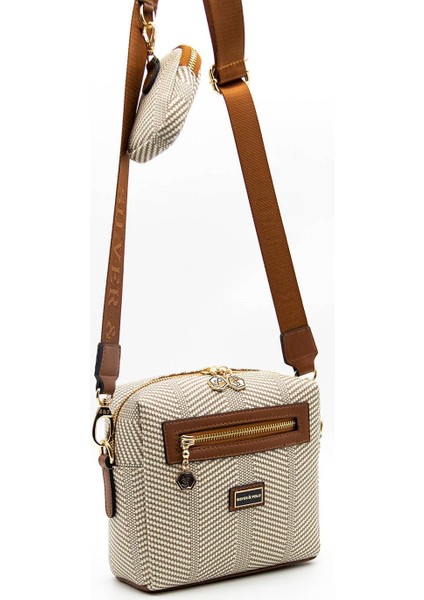 Bej - Taba SP1038 Kadın Çapraz Çanta fırsatları