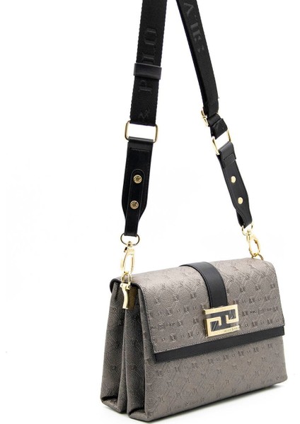 Silver & Polo Platin - Siyah SP1009 Kadın Çapraz Çanta fiyatları