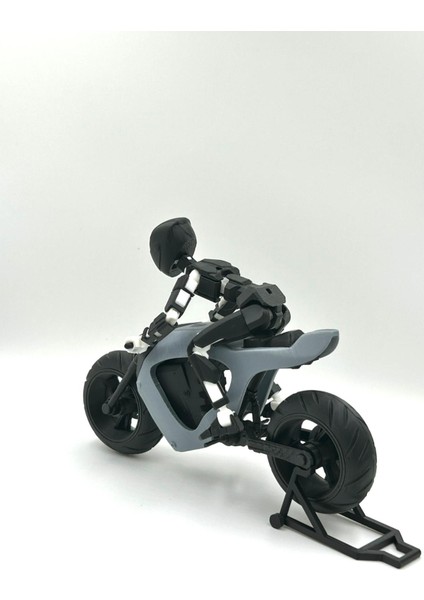 3D Baskı Spor Motosiklet + Dummy Sürücü Figürü – Hareketli Tekerlekli Koleksiyon Seti fiyatları