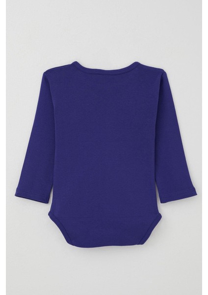 Erkek Bebek Çıtçıtlı Zıbın Body Küçük Tamirci Baskılı 9 Ay-3 Yaş, Saks Mavisi fiyatları