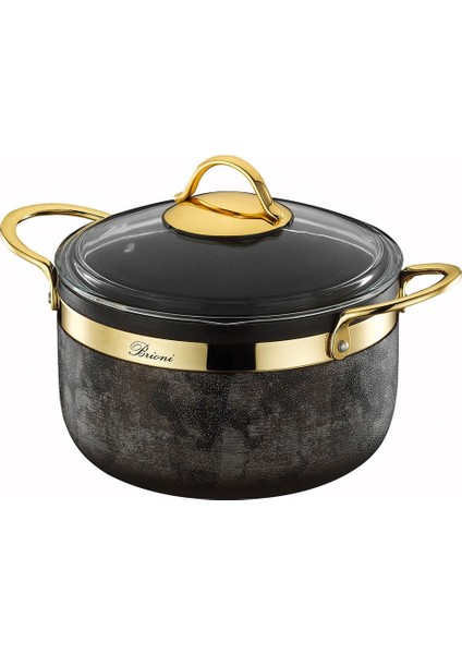 Royal Stone 9 Parça Kum Taşı&altın Taş Granit Tencere Seti modelleri