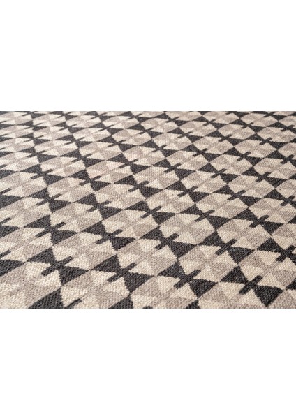 Utrecht Etnik Siyah Polyester Dikdörtgen Modern Desenli Pamuk Makinada Yıkanabilir Hav Toz Vermez Leke Tutmayan Kaymaz Taban Dijital Makine Baskı Salon Yolluk Mutfak Halı fırsatları