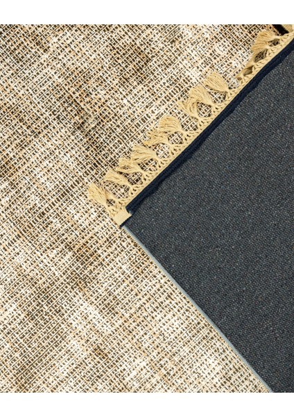 Praveena Kahverengi Modern Etnik Desenli Bambu Makinada Yıkanabilir Hav Toz Vermez Leke Tutmayan Kaymaz Taban Dijital Makine Baskı Salon Yolluk Mutfak Halı fırsatları