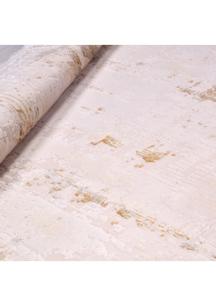 Eve Modern Krem Akrilik Dikdörtgen Modern Desenli Akrilik Hav Vermeyen Leke Tutmayan Kolay Temizlenen Yumuşak Makine Salon Yolluk Mutfak Halı modelleri