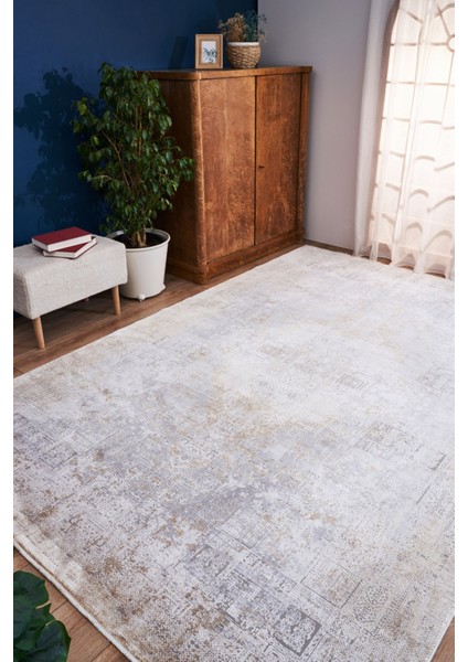 Jackson Modern Gold Bambu Dikdörtgen Modern Desenli Akrilik Hav Vermeyen Leke Tutmayan Kolay Temizlenen Yumuşak Makine Salon Yolluk Mutfak Halı fiyatları