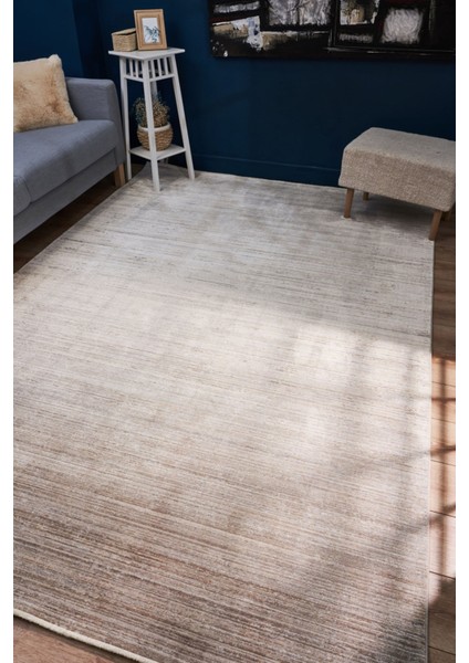 Lancaster Modern Krem Bambu Dikdörtgen Modern Desenli Akrilik Hav Vermeyen Leke Tutmayan Kolay Temizlenen Yumuşak Makine Salon Yolluk Mutfak Halı fiyatları