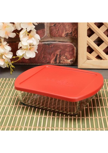 Kare Kapaklı Borcam Dayanıklı Cam Malzeme ile 640 ml Sızdırmaz Tasarım fiyatları