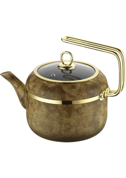 Royal Stone 2,5 Lt Çaydanlık Kaplangözü & Altın
