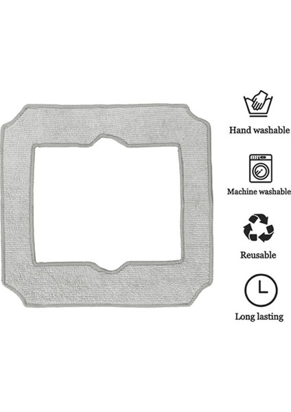 10 Adet Yıkanabilir Paspas Bezi Ecovacs Mini Pencere Vakum Süpürgesi Robotu Yedek Aksesuarları Için Temizleme Bezi (Yurt Dışından) fiyatları