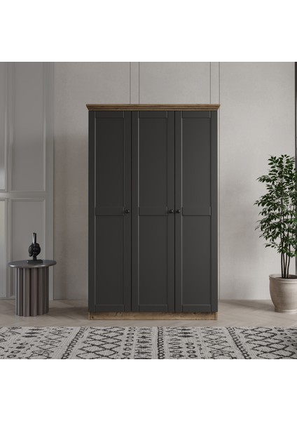 Dali 3 Kapaklı Bazalı Gardırop Tamamı Mdf fiyatları