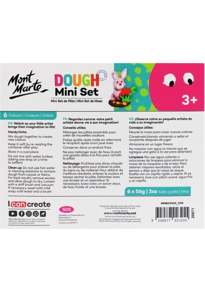 mm Çocuk Hamuru 6'lı x 60 G fiyatları