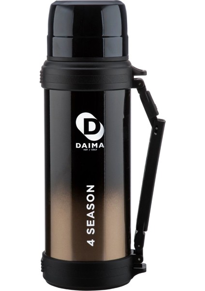 4season Termos Siyah 1800 Ml