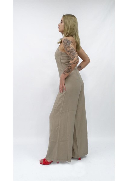 Kadın Nisan U Yaka Uzun Boy Tulum Elbise fiyatları