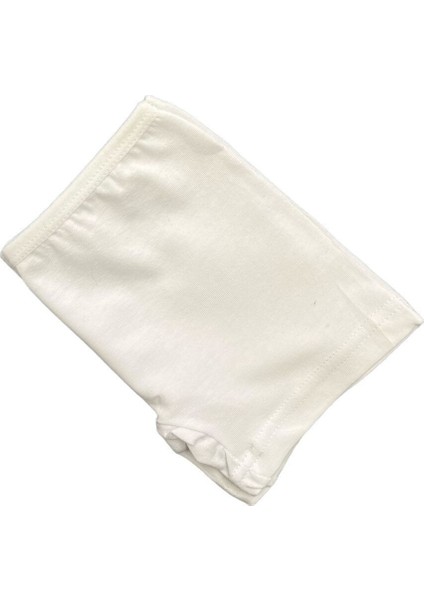 Kız Çocuk Pamuklu Beyaz Atlet Boxer Takımı modelleri