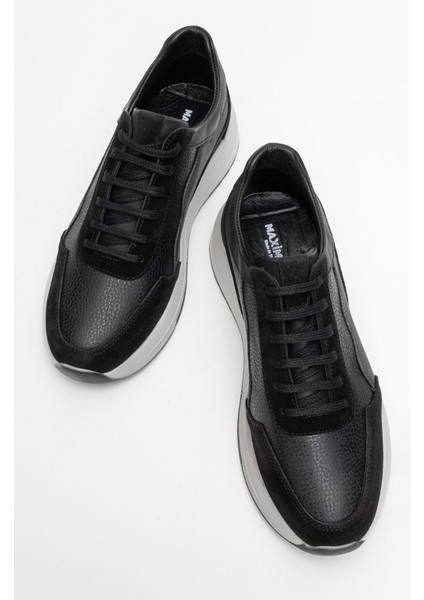 %100 Hakiki Deri, Kalın Tabanlı, Iç Dış Deri, Erkek Ayakkabı