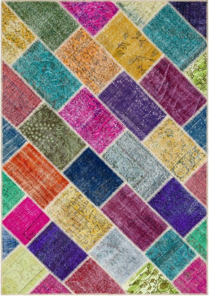 Girit Bej Çizgili Yün Modern Desenli Yün Hav Toz Vermez Leke Tutmayan Salon Yolluk Mutfak El Dokuma Halı