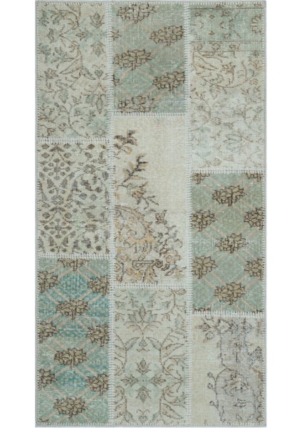 Girit Kahverengi Çizgili Yün Modern Desenli Yün Hav Toz Vermez Leke Tutmayan Salon Yolluk Mutfak El Dokuma Halı