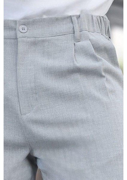 Gri Rahat Kesim Erkek Kumaş Pantolon E6577 modelleri