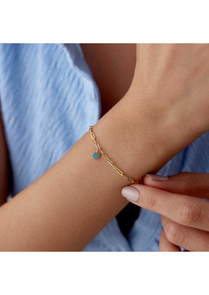 Blue Love Charm Bileklik