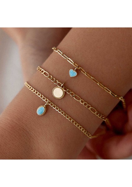 Blue Love Charm Bileklik modelleri
