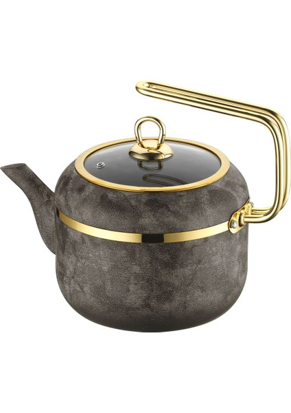 Royal Stone 1,5 Lt Çaydanlık Kumtaşı & Altın