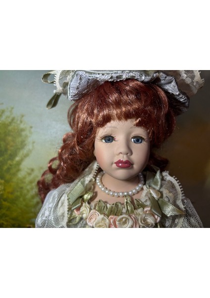42 cm Boyunda Avrupa Porselen Bebek -JR95AA