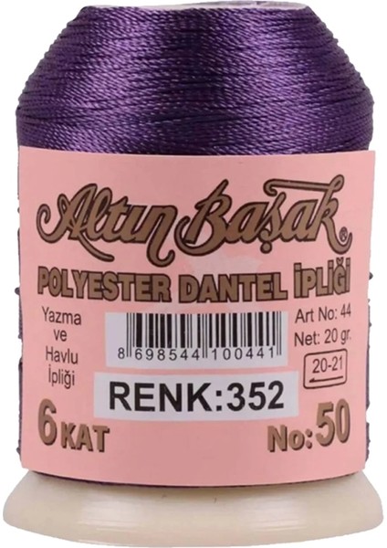3 Adet Altınbaşak Oya ve Dantel Ipi 20 gr - - No: 006 - 352 - 133 fırsatları