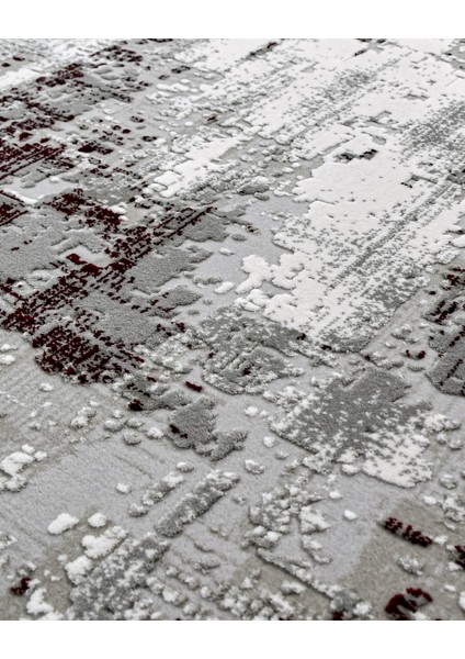 Keira Modern Gri Akrilik Dikdörtgen Modern Desenli Akrilik Hav Vermeyen Leke Tutmayan Kolay Temizlenen Yumuşak Makine Salon Yolluk Mutfak Halı fiyatları