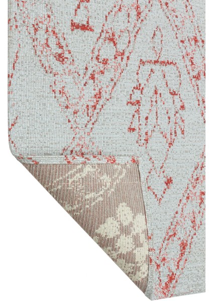 Fresno Ekru Geometrik Etnik Modern Desenli Hav Vermeyen Leke Tutmayan Kolay Temizlenen Yumuşak Makine Salon Yolluk Mutfak Halı fırsatları