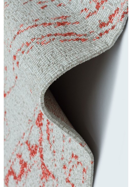 Fresno Ekru Geometrik Etnik Modern Desenli Hav Vermeyen Leke Tutmayan Kolay Temizlenen Yumuşak Makine Salon Yolluk Mutfak Halı indirimleri