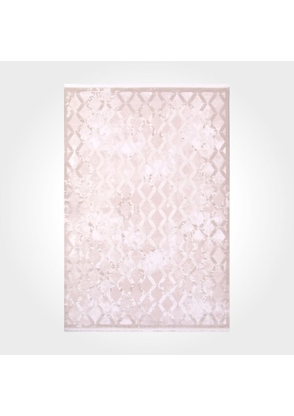 Cali Geometrik Krem Yün Dikdörtgen Modern Desenli Akrilik Hav Vermeyen Leke Tutmayan Kolay Temizlenen Yumuşak Makine Salon Yolluk Mutfak Halı