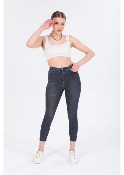 Siyah Kadın Jean Pantolon 1139